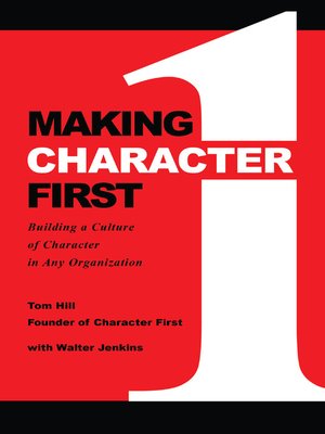 cover image of Making Character First